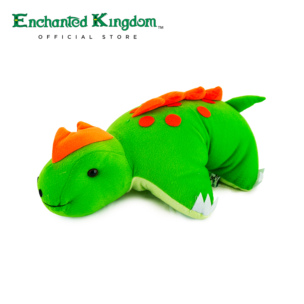 DINO FOLDED PILLOW GREEN - BENNY