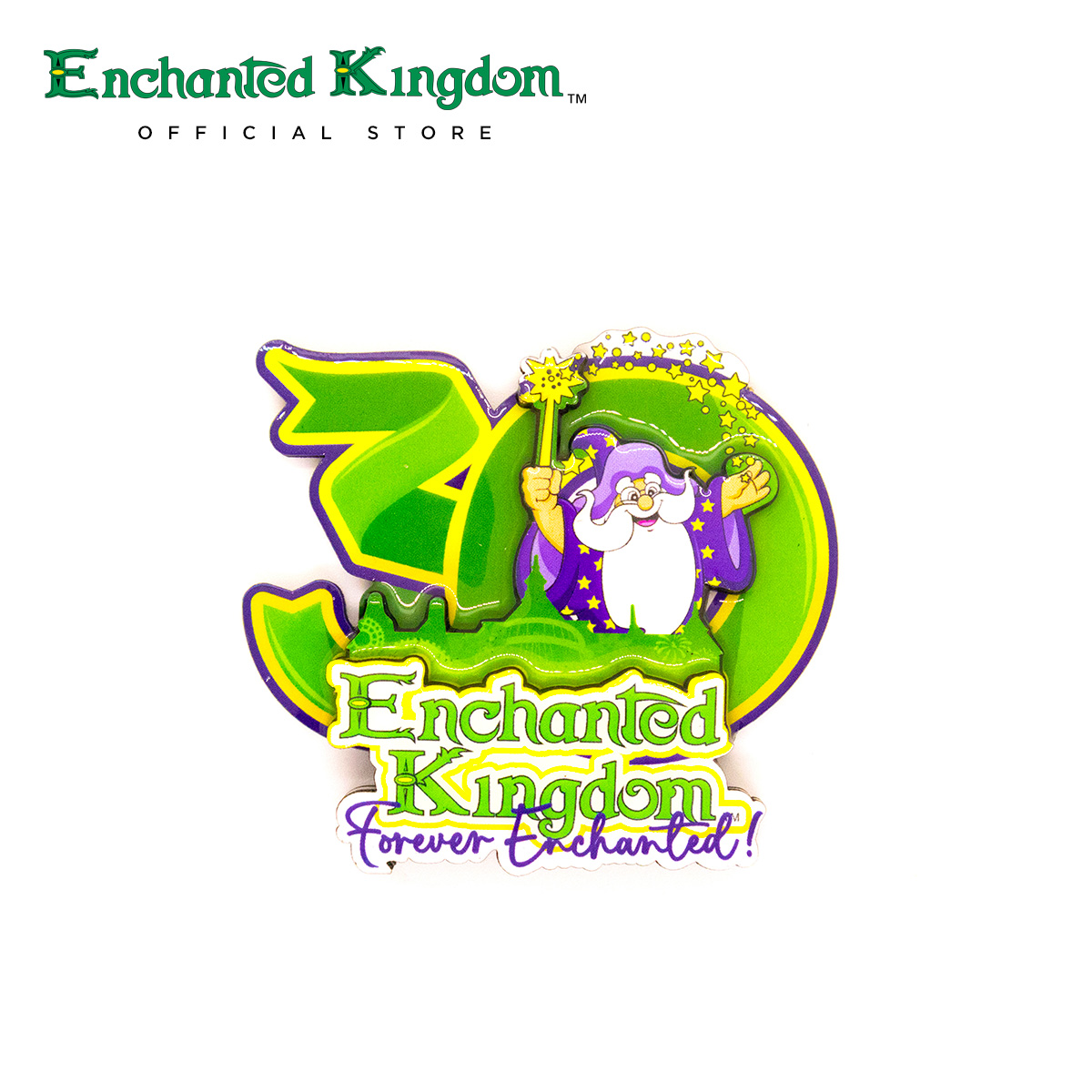 EK 3D LAYARED MAGNET 30TH LOGO